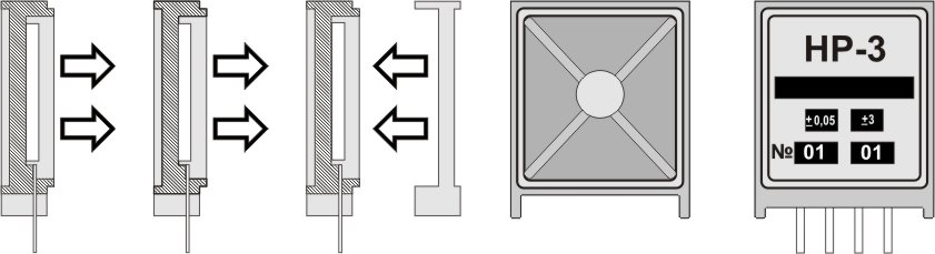 Схема модуля делителей напряжения и наборов резисторов